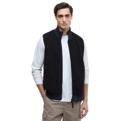 Barbour Intl. Gilet Gilet Uomo Ryefeld in pile S A25 - BARBOURINTERNATIONALMFL0213 - NY91 - S - Francavilla Moda